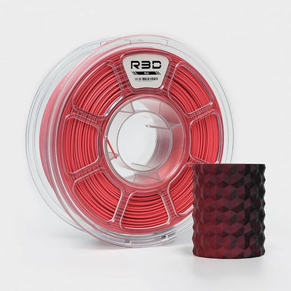 R3D Dual Color Silk PLA Filament, Co-Extrusion 3D Printer Filament 1.75mm by R3D