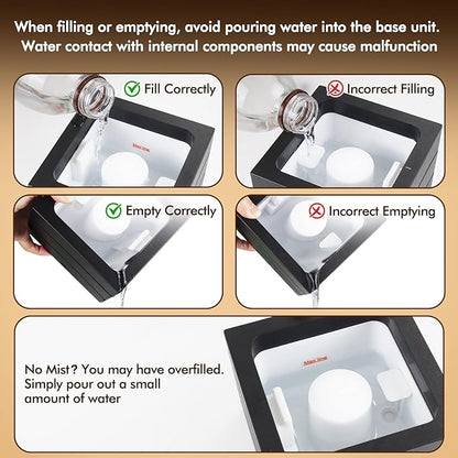 Essential Oil Diffuser, 280ML Ultrasonic Humidifier - Image 7