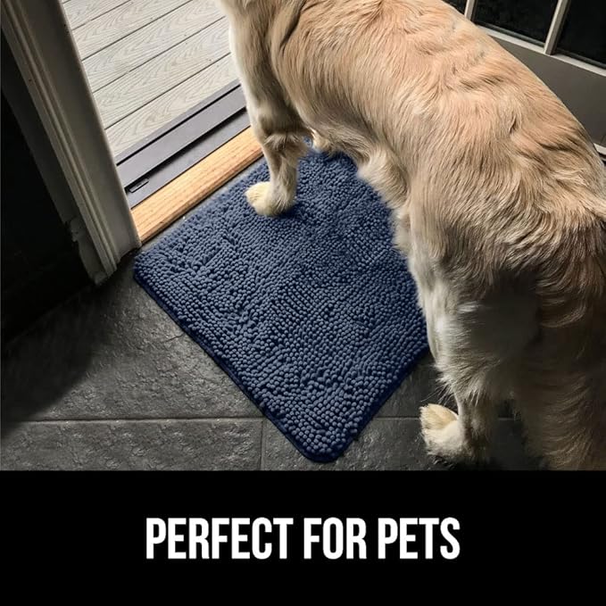 GORILLA GRIP SOAKSTOPPER Dog Door Mat, 70x24 Machine Washable Rug Absorbent - Image 6