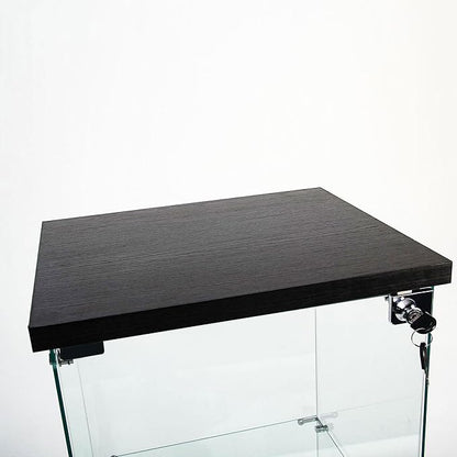 Yoluckea 4-Tier Glass Display Cabinet - Image 8