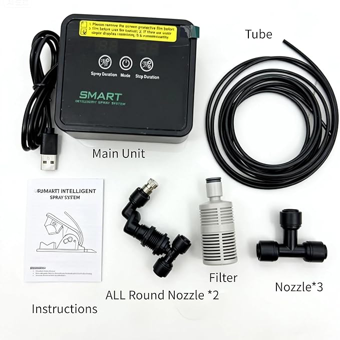 Reptile Mister System, Mister for Reptile Tank Terrarium Fogger/Humidifier & - Image 5