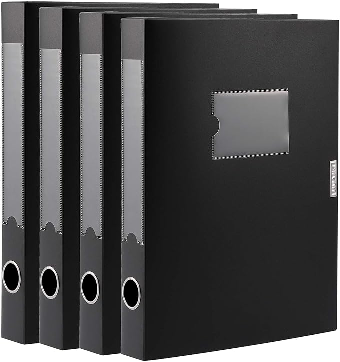 A4 Storage File Boxes Plastic Archives Cases by HUA+JIE