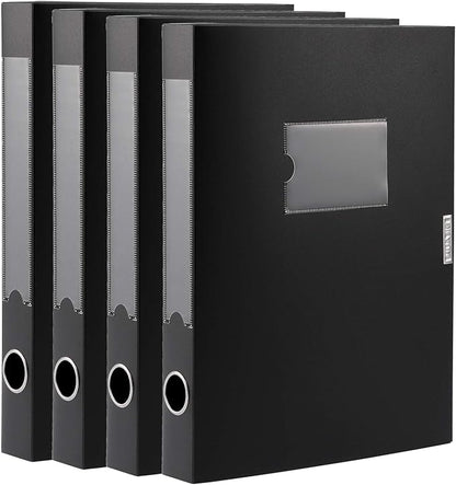 A4 Storage File Boxes Plastic Archives Cases by HUA+JIE