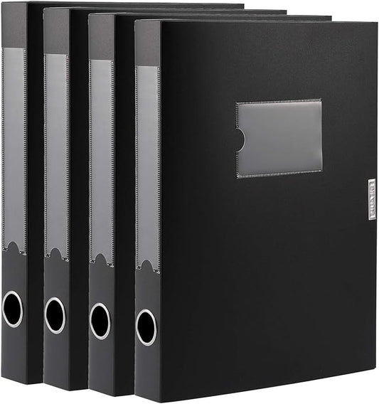 A4 Storage File Boxes Plastic Archives Cases by HUA+JIE