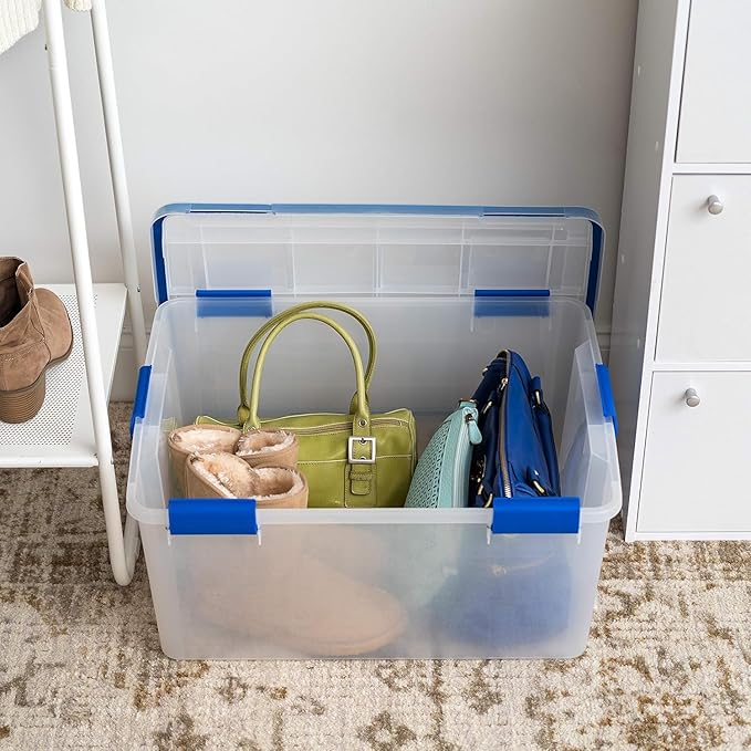 IRIS USA 60 Quart WEATHERPRO Plastic Storage Box - Image 6