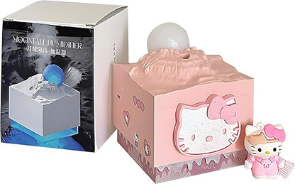 Cartoon Kitty Portable Small Humidifier, USB Personal Desktop Humidifier by leuaxmy