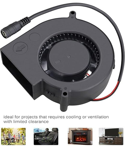 GDSTIME 97mm x 33mm DC Blower, 110V 220V AC Powered Fan 9733 - Image 4