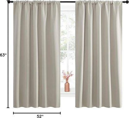NICETOWN Blackout Curtains for Living Curtains, Room Darkening Window Curtain - Image 10