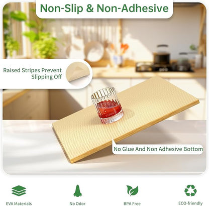 Shelf and Drawer Liner for Kitchen Cabinet, Non-Adhesive 18in x 240in - Image 2