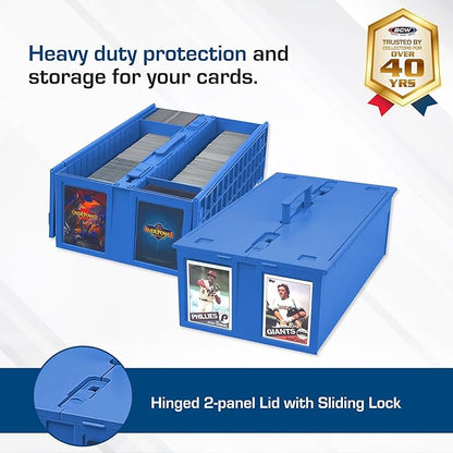 BCW Collectible Card Bin – | Holds up to 1600 Cards | Plastic Storage Box - Image 2
