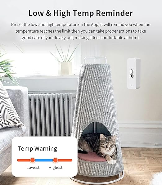 WiFi Temperature Humidity Sensor Smart Hygrometer Thermometer Sensor - Image 6