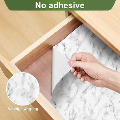 Moriah Shelf Liner Non Adhesive, Kitchen Drawer Liner Non Slip Waterproof - Image 8