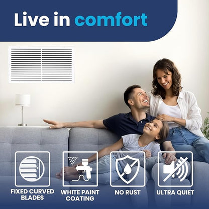30x16 Inch Air Return Vent Cover Decorative – Premium Aluminum AC Vent Cover - Image 7