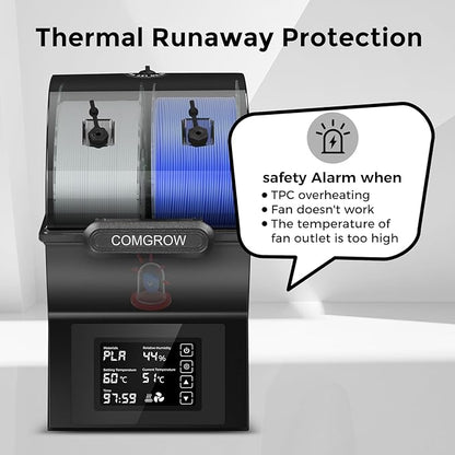 Comgrow Filament Dryer Box, SH02 Dry Box Filament Sealed Storage Box 3D Printer - Image 5
