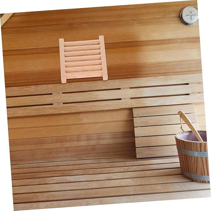 jojofuny Sauna Room Air Vent Grille Panel Humidity Control Wooden Louver - Image 6