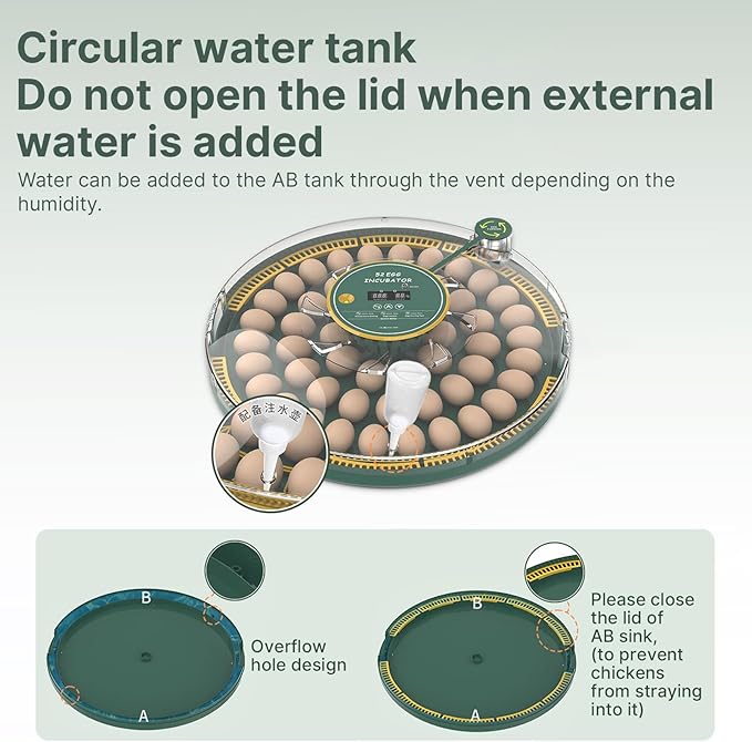 Automatic Egg Incubator for 52 Eggs - Image 6