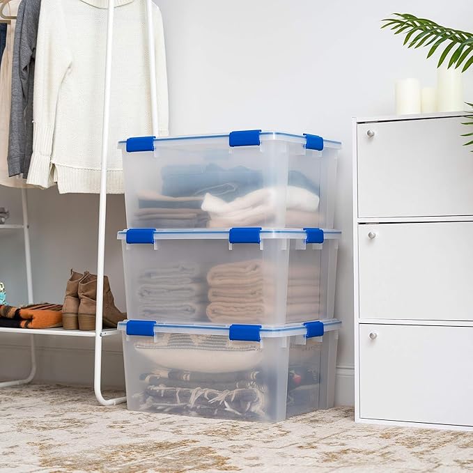 IRIS USA 60 Quart WEATHERPRO Plastic Storage Box - Image 5