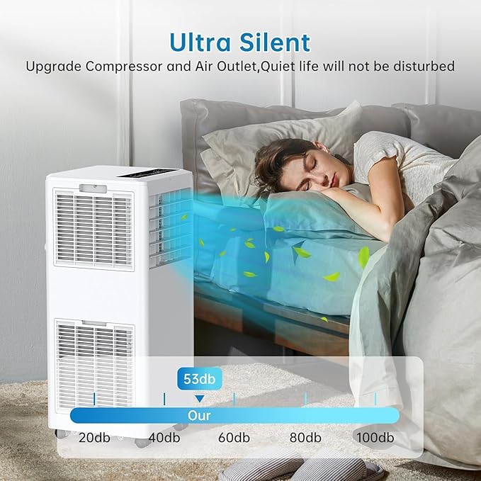 8000 BTUs Portable Air Conditioner - Image 4