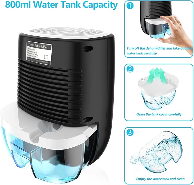 Dehumidifiers for Home 27oz Small Auto Shut off Dehumidifiers - Image 5