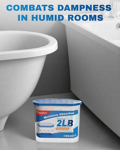 Vacplus Moisture Absorber Buckets – Large Capacity Dehumidifier and Humidity - Image 3