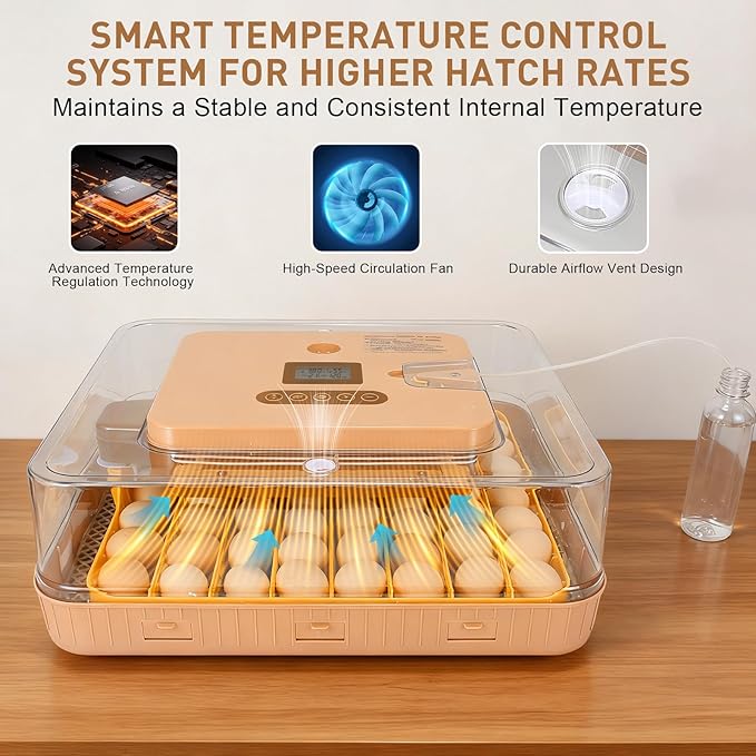 Master 56 Egg Incubator for Breeders, Fully Automated, Accurate Humidity & Temp - Image 2