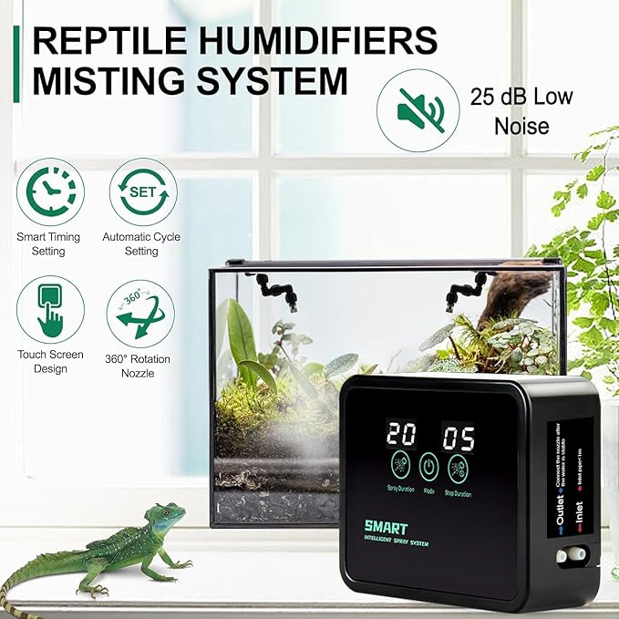 Automatic Reptile Mister for Reptile Tank Smart Reptiles Mister System - Image 2