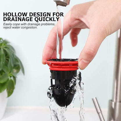 IMIKEYA Odor-Proof Shower Drain Plug, Fits 1.5''-2'' ID Sewers, and Pipes - Image 3