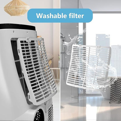 14000 BTU Portable Air Conditioners, 3-in-1 Cooling AC Unit w/Dehumidifier & - Image 7