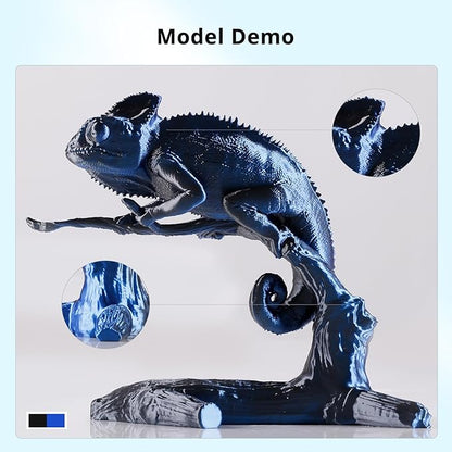 ANYCUBIC Silk Dual Color Pla Filament, 2-in-1 Chrome Coextrusion Color Change - Image 6