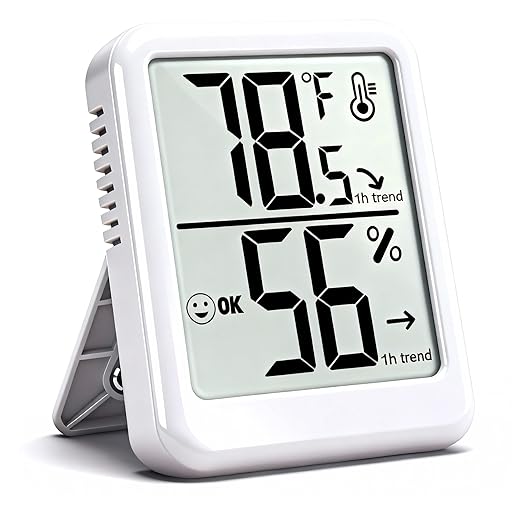 Room Thermometer Indoor Hygrometer Humidity Meter Gauge Digital Temperature and by Ayawiss