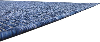 Unique Loom Collection Casual Transitional Solid Heathered Indoor/Outdoor - Image 9