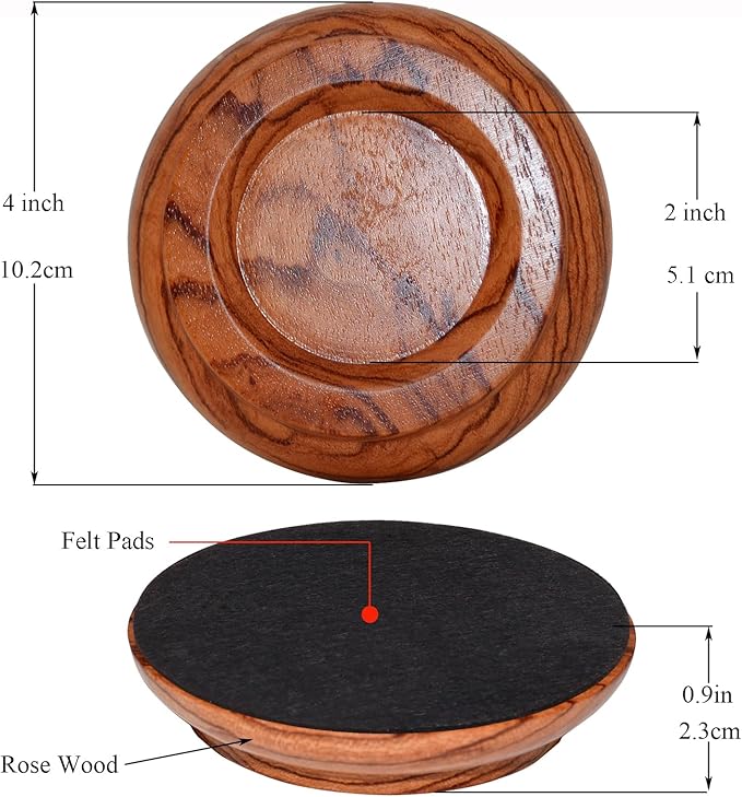 Upright Piano Caster Cups, - Image 2