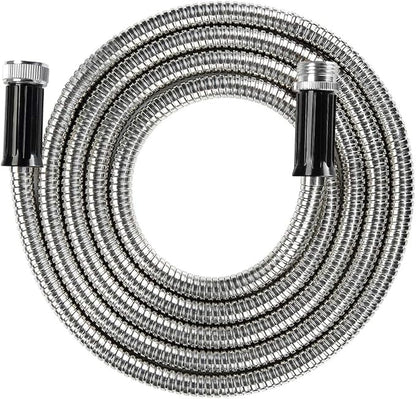 Beaulife Metal Short Garden Hose 15ft Connectors, Drainage Hose by Beaulife