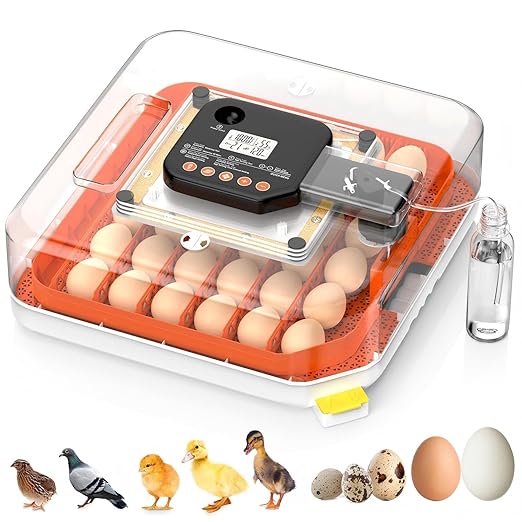48 Egg Incubator for Hatching Eggs, Chicken Incubator by Dovnis