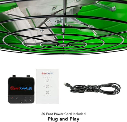 Quietcool QC ES-7000 RF Energy Saver Advanced Whole House Fan - Image 2