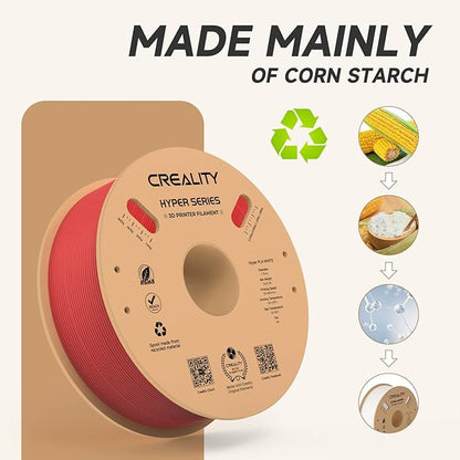 Official Creality Hyper PLA Filament 1.75mm, High Speed PLA 30-600mm/s Rapid 3D - Image 5