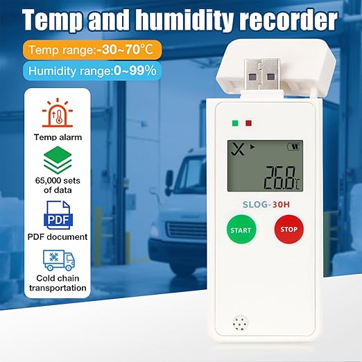 High Accuracy Temperature Humidity Data Logger - Image 2