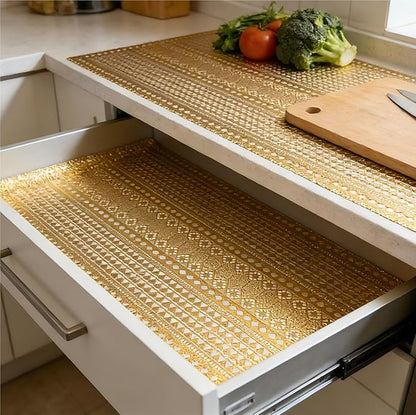 Shelf and Drawer Liner for Kitchen Cabinet, Non-Adhesive Waterproof Oil-Proof - Image 8