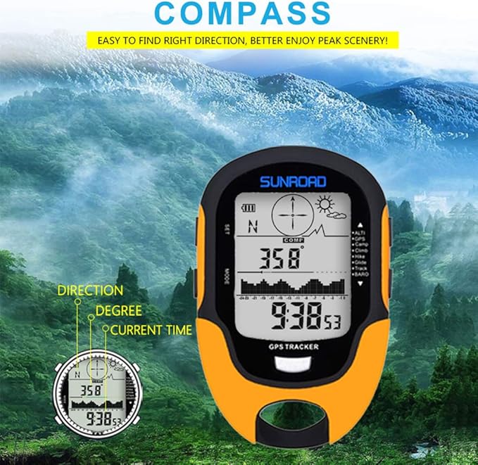 Digital Altimeter Portable Compass - Image 2