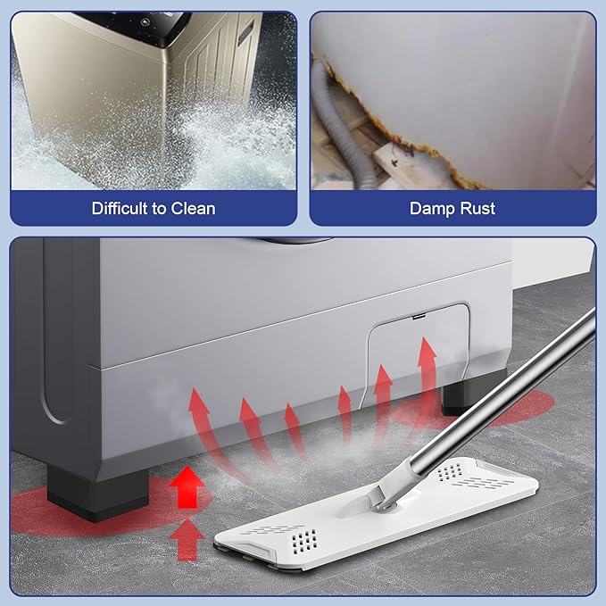 4Pcs Anti Vibration Pads for Washing Machine, Stops Washer Dryer Moving - Image 4