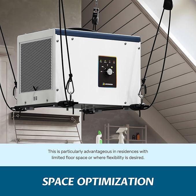 ARGENDON Hanging Kits for Compact Dehumidifiers, Easy Way to Raise and Lower - Image 6