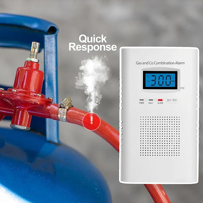2 Pack Combination Gas & Carbon Monoxide Detectors - Image 5