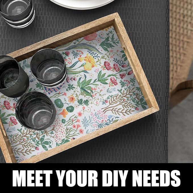 Floral Shelf Drawer Liners, 24IN x 10FT Non Adhesive and Strong Non-Slip - Image 7