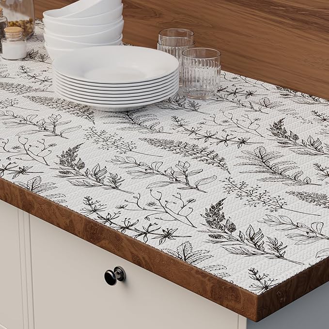 Shelf Liner for Kitchen Cabinets, Non Adhesive Cabinet Liner, Non-Slip Drawer - Image 7