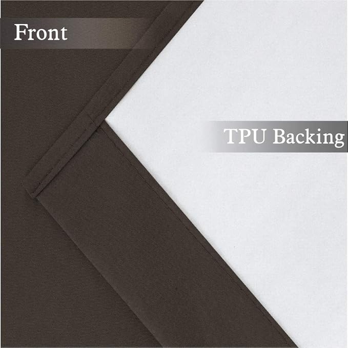 Easy Home 24 Inch Long 100% Blackout Curtain - Image 5