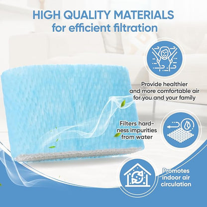 4 Pack HAC-504 Humidifier Wicking Filter Replacement Compatible - Image 6