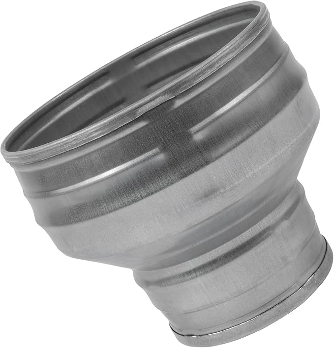 Vent Systems 5" Inch to 3" Inch Duct Reducer Adapter Connector Fitting Pipe - Image 8