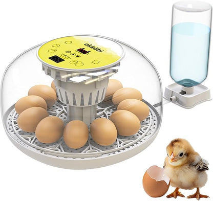 Okkobi M12 Egg Incubator with Automatic Turner and Humidity Control by OKK%C3%96BI