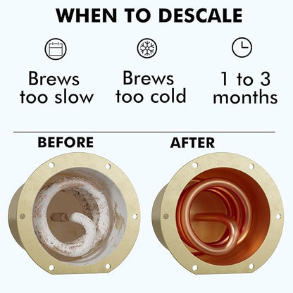 Nespresso Compatible Descaling Solution, 2 Years 8 Total Uses Descaling Kit. - Image 6