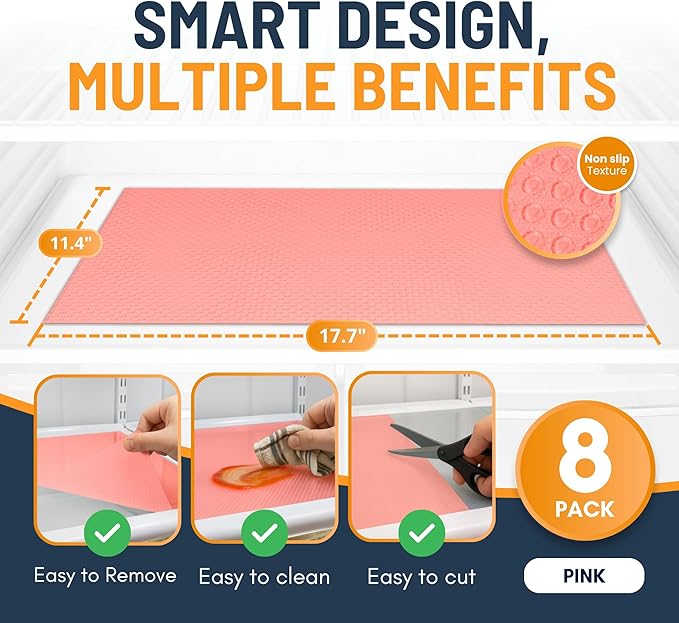 Refrigerator Liners for Shelves by Linda’s Essentials - Image 2